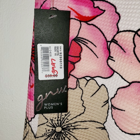 Gnx Womans plus skirt NWT - Picture 7 of 8